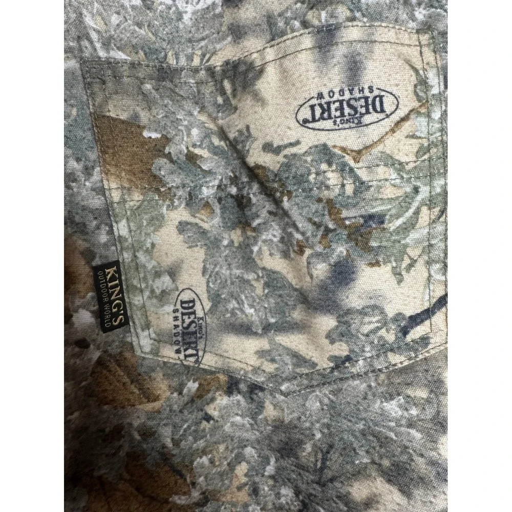 Hidden Mesa Kings Desert Shadow Camo Hunting Pants Mens 36R Camouflage Outdoor